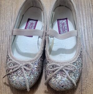 Sparkly Glitter Kids Ballet Flats